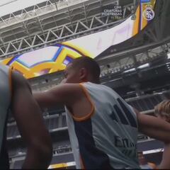 Si Ancelotti quería entrenar en el Bernabéu es por esto: vean a Mbappé