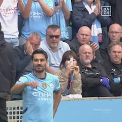 Pelos de punta con lo que pasó en el Etihad en el retorno de Gündogan