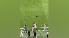 Kim Kardashian and Vinicius Jr. light up Santiago Bernabéu with iconic selfie!