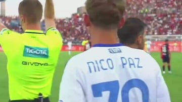 El debut de Nico Paz en 2′: así se cambia un partido desde el banquillo