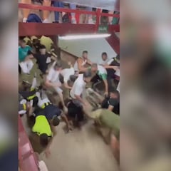 El tapón en el encierro de San Sebastián de los Reyes que dejó nueve heridos