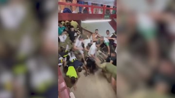 El tapón en el encierro de San Sebastián de los Reyes que dejó nueve heridos