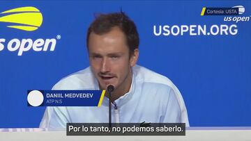 Medvedev habla sobre el ‘doping’ de Sinner: “Solo él sabe lo que pasó exactamente”