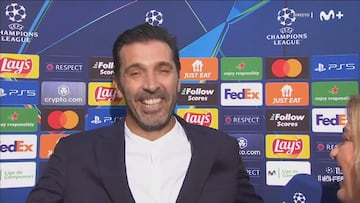 Buffon resume la grandeza del Madrid con una respuesta épica sobre la nueva Champions