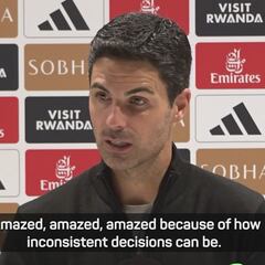 Arteta fumes after Rice sees red in Brighton draw