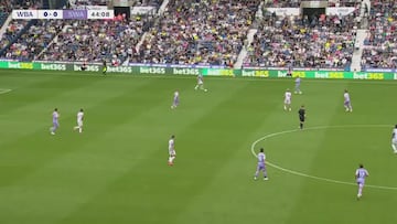 ¡Un golazo de 34 toques! Corberán impone el estilo de Guardiola en el West Bromwich