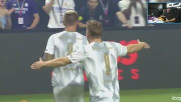 Kroos, ¿seguro que no quieres volver?: el chicharrazo del alemán en la Icons League que es para verlo una y otra vez