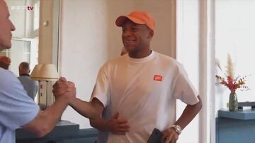 El gesto de Deschamps nada más ver a Mbappé: habla muy bien del Madrid