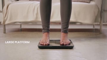 La báscula inteligente de grasa corporal para volver a ponerte en forma