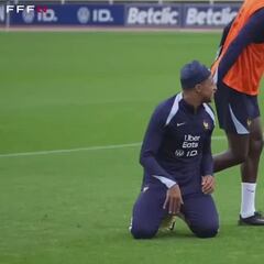 Mbappe’s aerial magic steals the show in France training session