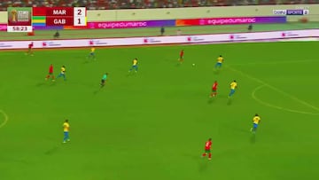 Brahim maravilla con Marruecos