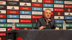 Javier Aguirre destaca la actitud de la Selección Mexicana pese a no dar un buen juego