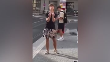 Un perturbado intimida y golpea a una embarazada: lo que sucede después es absoluto karma