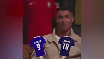 Cristiano escoge entre Benzema y Mbappé y monta un cisma en redes con su respuesta