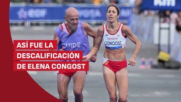 Así fue la descalificación de Elena Congost: sus lágrimas encogen el alma