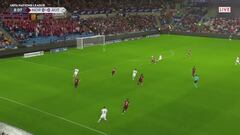 El rojiblanco se relame: jugada antológica de Sorloth en el 1-0 de Noruega