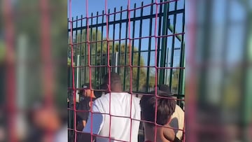 Pillan a Mbappé en un campo de fútbol en Getafe: la reacción de los niños es tremenda