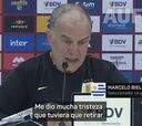 La justificación de Bielsa tras cambiar a un jugador a la media hora de sacarlo