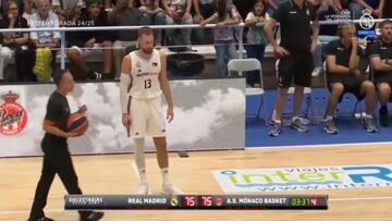 Garuba ya se entrena en la cancha y Llull vuelve a casa