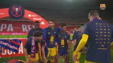 La ‘bronca’ de Piqué a Dembelé que viralizan los culés tras anunciarse los 148M de su fichaje