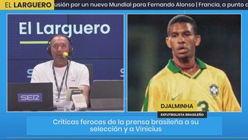 La polémica frase de Djalminha sobre si su compatriota Vinicius va a ganar el Balón de Oro