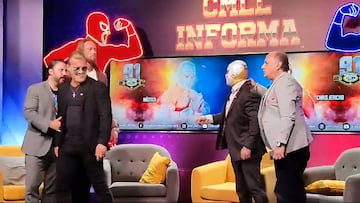 ¡Se encienden los ánimos! Chris Jericho agredió a Místico previo al 91 Aniversario del CMLL