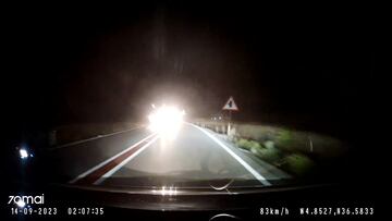 La temeridad extrema de un kamikaze, al borde de un accidente fatídico: es delirante