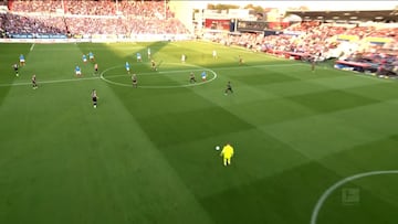 El trepidante gol de Musiala a los 14 segundos de partido