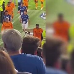 Vinicius endures continued unacceptable fan abuse while leaving the field