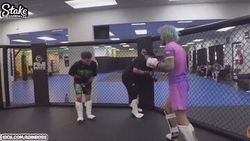 Una estrella de la UFC ‘lucha’ contra un famoso streamer: acumula 2M de visitas