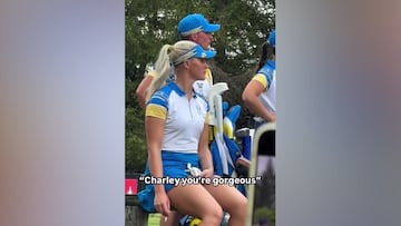 Viral Solheim Cup moment as fan’s compliment gets epic reaction from Charlie Hull”