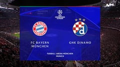 Resumen y goles del Bayern de Múnich vs Dinamo de Zagreb, fase de grupos de la Champions League
