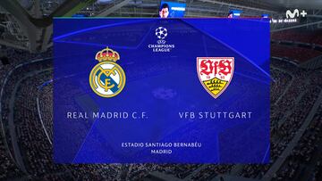 Resumen y goles del Real Madrid vs Stuttgart de la Champions League