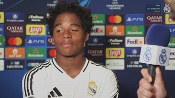 La reacción de Endrick cuando le preguntan por Courtois es reveladora de a la altura que está: ojo a la sugerencia final que hace