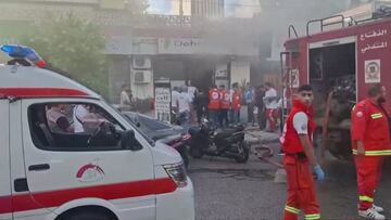 Duras imágenes en Beirut tras el ataque de Israel: el vídeo es desolador