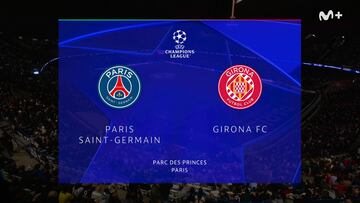 Resumen y goles del Paris Saint Germain vs Girona, fase de grupos de la Champions League