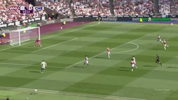 Jadon Sancho y su asistencia de Master Class para el golazo de Nicholas Jackson