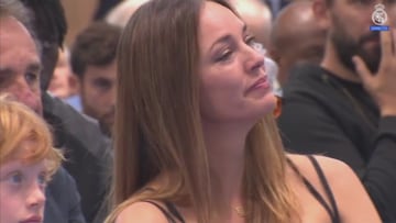 Fue lo más emotivo de la ceremonia: el momento en que la familia de Rudy rompe a llorar