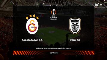 Resumen y goles del Galatasaray vs PAOK, jornada 1 de la Europa League