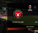 Resumen y goles del Midjyland vs Hoffenheim, jornada 1 de la Europa League