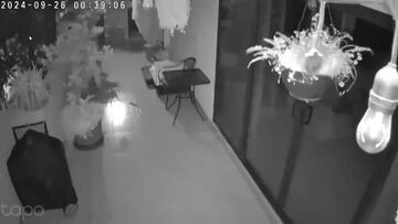 Cámara de seguridad capta sismo de la madrugada del 26 de septiembre