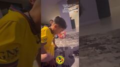 Hijo de Rodrigo Aguirre lloró al ver a su papá ganar la Campeones Cup