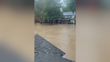 Catastrophic flooding overwhelms Buckhead, GA as Hurricane Helene strikes