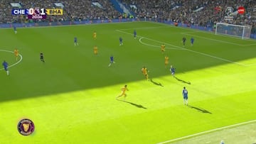 Con ustedes, el próximo Balón de Oro de la Premier: los 4 goles de Palmer, uno de ellos escandaloso