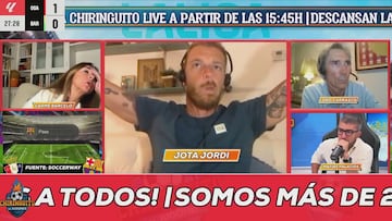 Recochineo unánime del madridismo en redes: vean a Jota Jordi en el gol de Bryan Zaragoza