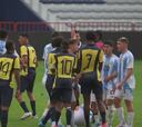 Brutal batalla campal en un amistoso sub-15 entre Ecuador y Argentina