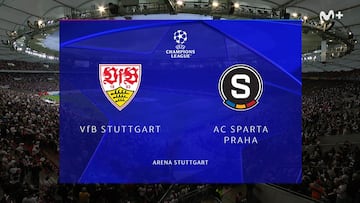 Resumen y goles del Stuttgart vs Sparta de Praga, jornada 2 de la Champions League