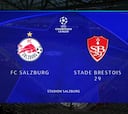 Resumen y goles del Salzburgo vs Brest, jornada 2 de la Champions League