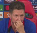 El Cholo más desafiante cuando le mentan sus declaraciones tras la polémica en el derbi