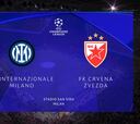 Resumen y goles del Inter de Milán vs Estrella Roja, jornada 2 de la Champions League